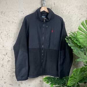 Polo By Ralph Lauren XL Y2K Zip Up Fleece Jacket